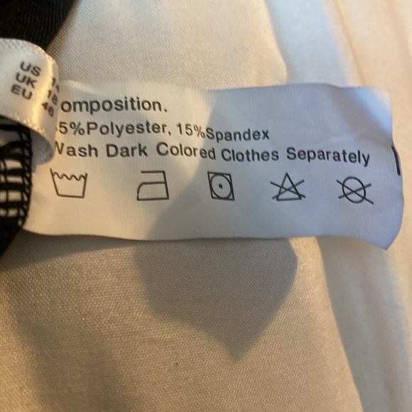 THREE PIECE SWIMSUIT - LIKE NEW! Size XXXL. Swimsuit bottom and 2 tops. - Picture 9 of 9